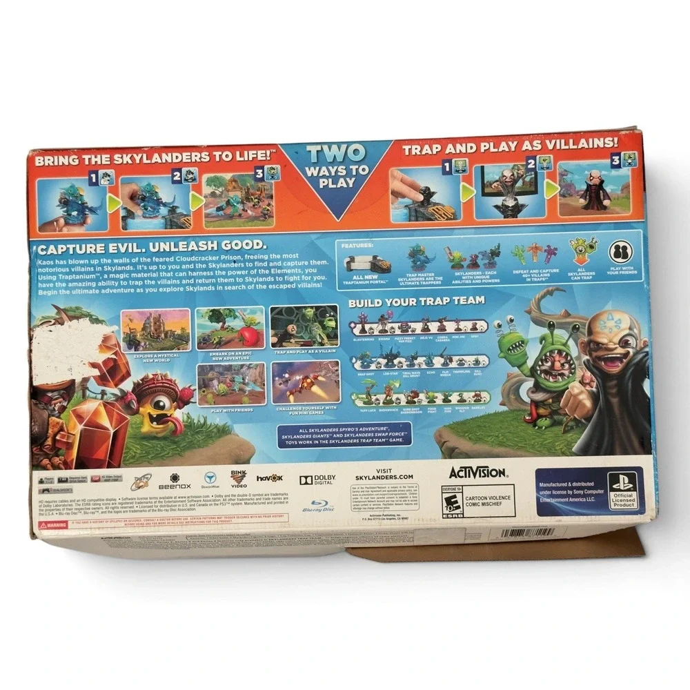 Skylanders Trap Team Starter Pack PS3 Playstation 3 Activision